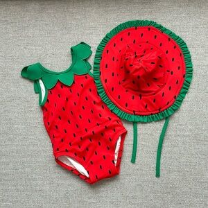 Hanna Andersson baby girl swimsuit